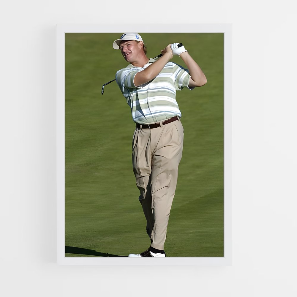 Poster Fairway en Rayures – affiche Golf (vue 3)